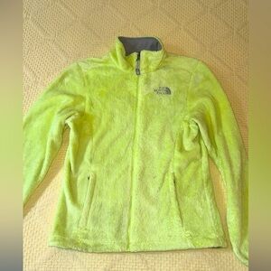 The North Face Fleece in Highlighter Yellow GUC Small
